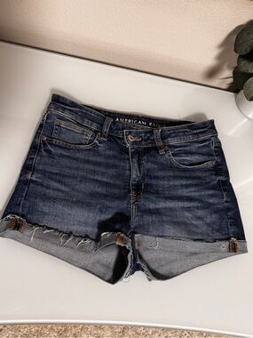 American Eagle Denim Cutoff Shorts (sz 6)